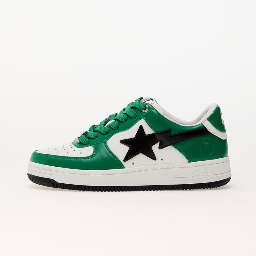 Sneakers og sko BAPE A BATHING APE Bape Sta 3 Green Grøn | 001FWK302303L GRN