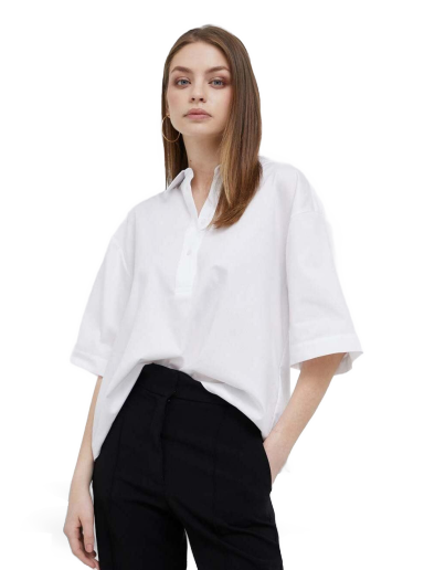 Skjorte DKNY Blouse Hvid | P3DA0S59