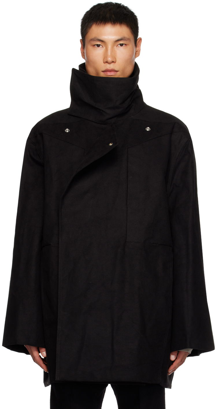 Jakke Rick Owens Jumbo Drella Down Jacket Sort | RU02C7758 MOD1, 0