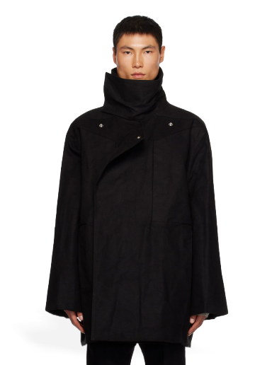 Jakke Rick Owens Jumbo Drella Down Jacket Sort | RU02C7758 MOD1
