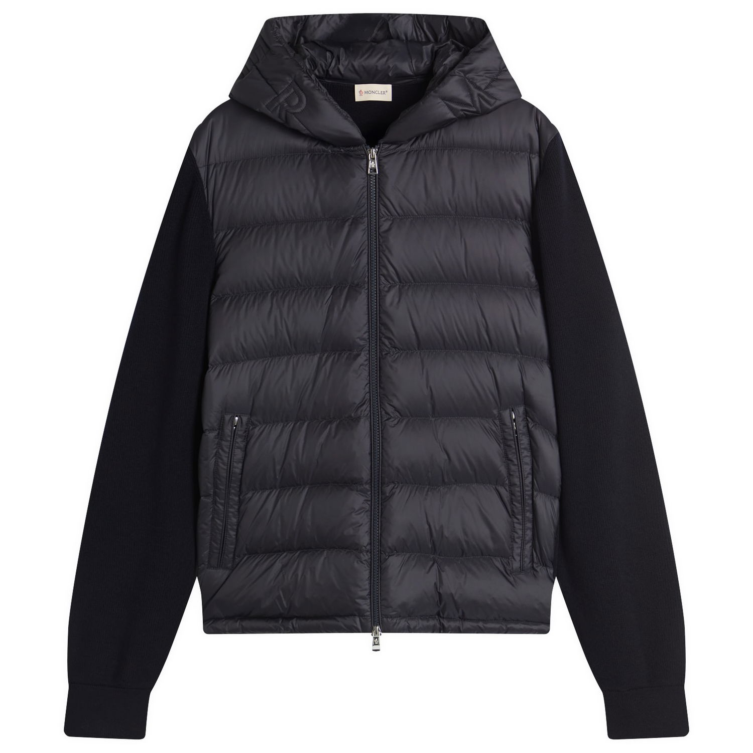 Jakke Moncler Hybrid Zip Through Hooded Jacket, Size Large Sort | 9B000-06-M1131-776, 1