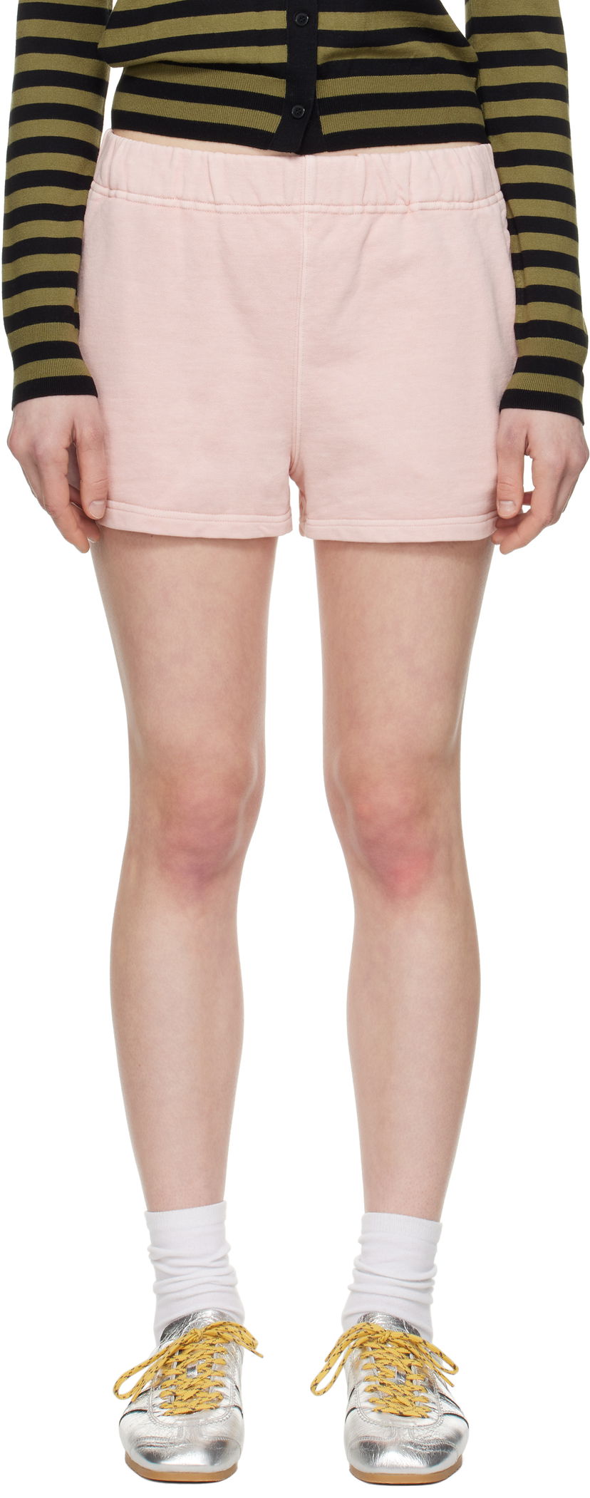 Shorts BAPE BAPE One Point Dyed Sweat Shorts Lyserød | 001SPL302002L