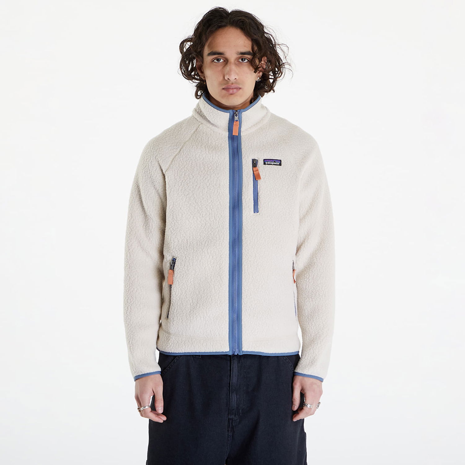 Jakke Patagonia Retro Pile Jacket Blå | 22801 DNLU, 0