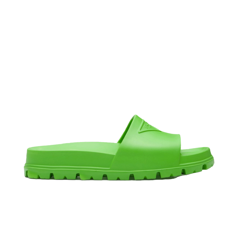Sneakers og sko Prada Apple Rubber Slides Grøn | 2X3085_3LKV_F0225