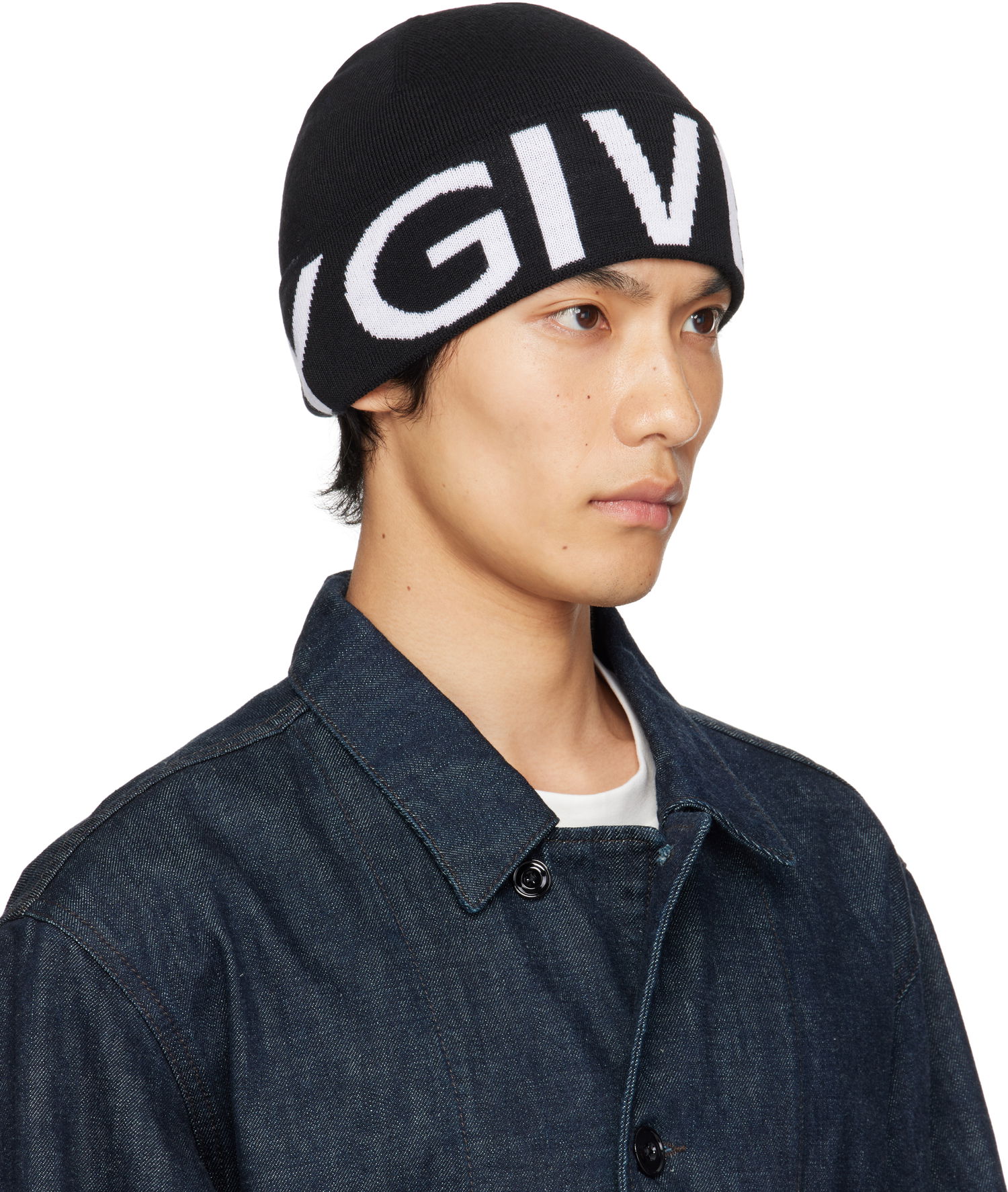 Beanie Givenchy Givenchy Jacquard Beanie Sort | 710003973001-U7925, 1