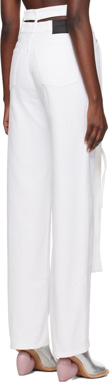 Jeans Ottolinger Ottolinger Exclusive Wrap Jeans Hvid | 1700201, 2