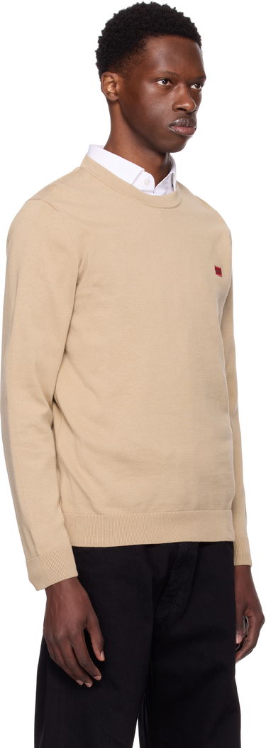 Sweater BOSS Cotton Sweater Sort | 50475083, 1