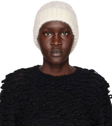 Beanie Cecilie Bahnsen Imogen Knit Beanie Beige | 2.22KNI40004, 0