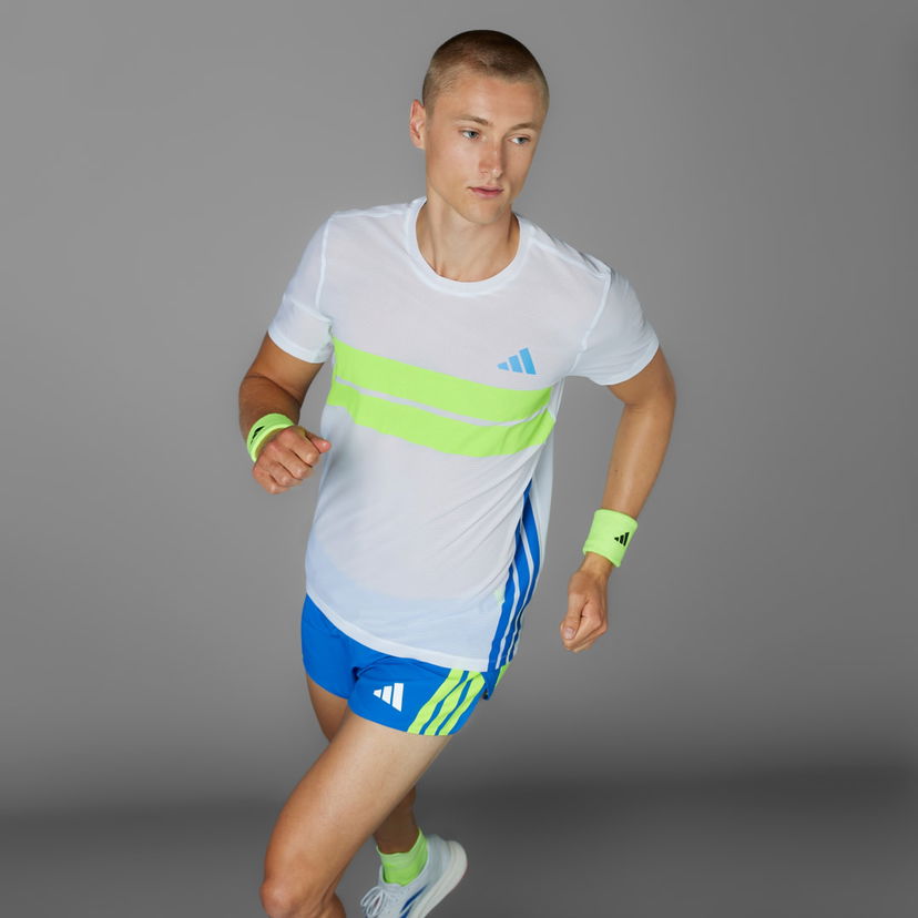 T-shirt adidas Performance Retro Running T-Shirt Hvid | JD7316