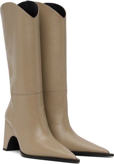 Tøj Coperni Coperni Bridge Cowboy Boots Beige | COPSH16F6012, 3