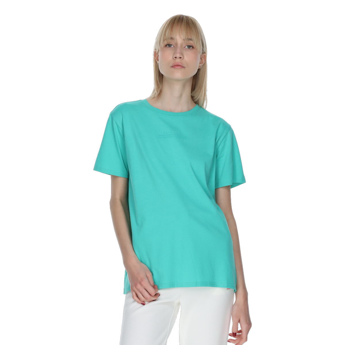 T-shirt Ellesse T-Shirt with Embossed Logo Turkis | ELA251F871-60, 0