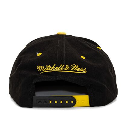 Kasket Mitchell & Ness NBA Day 4 Snapback Chicago Bulls Black / Yellow Sort | HHSS5822-CBUYYPPPBKYW, 1