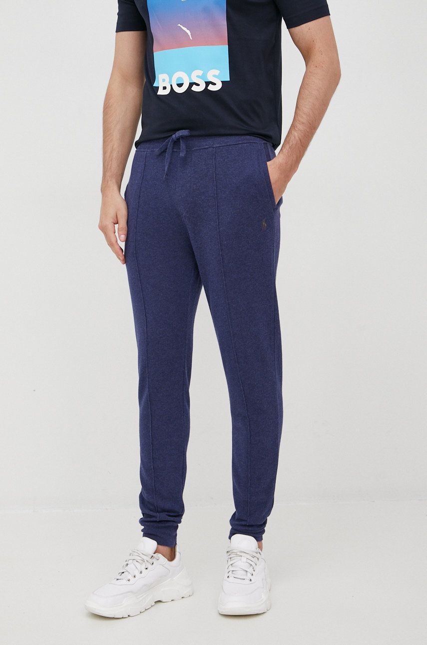 Joggingbukser Polo by Ralph Lauren Polo Ralph Lauren Knitted Joggers Blå | 710857103003, 0