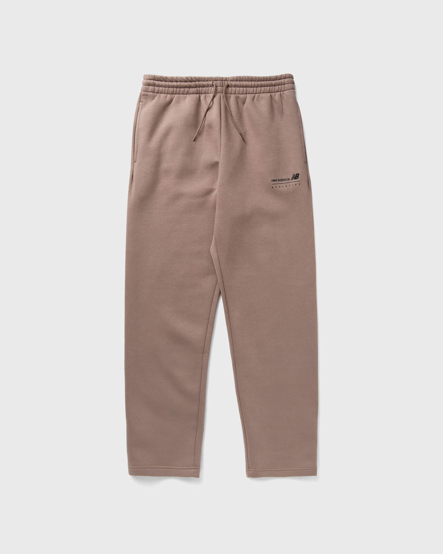 Bukser New Balance Essentials Fleece Pants Beige | MP53508-EAS, 0