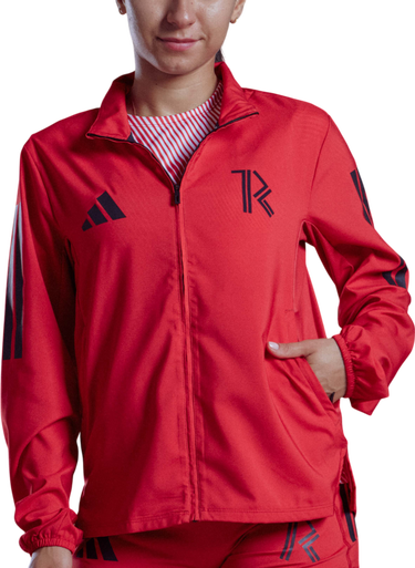 Vindjakke adidas Originals Adizero TRC x Top4Running Jacket Rød | it4450-trc, 0
