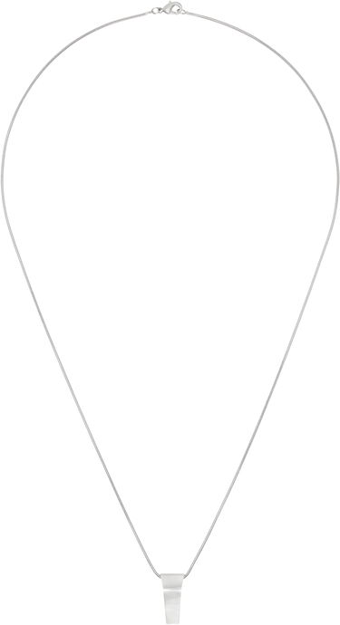 Halskæde Rick Owens Silver Porterville Mini Trunk Charm Necklace Metalisk | RJ0000099 MMT, 1