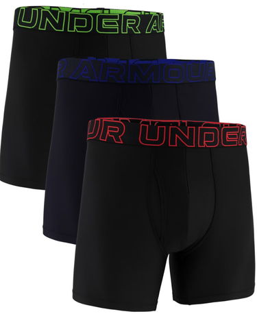 Boksere Under Armour Performance Tech 6" Boxer Briefs - 3 Pack Sort | 1383878-005, 0