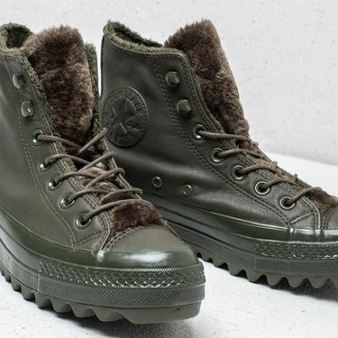 Sneakers og sko Converse Chuck Taylor All Stars Lift Ripple High Grøn | 562425C, 5