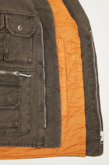 Vest KENZO Khaki Mutlipocket Vest Brun | FE65VE0089GK, 4