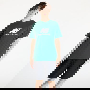 T-shirt New Balance NB T-Shirt With Print Grøn | NBMT41502NWG, 4