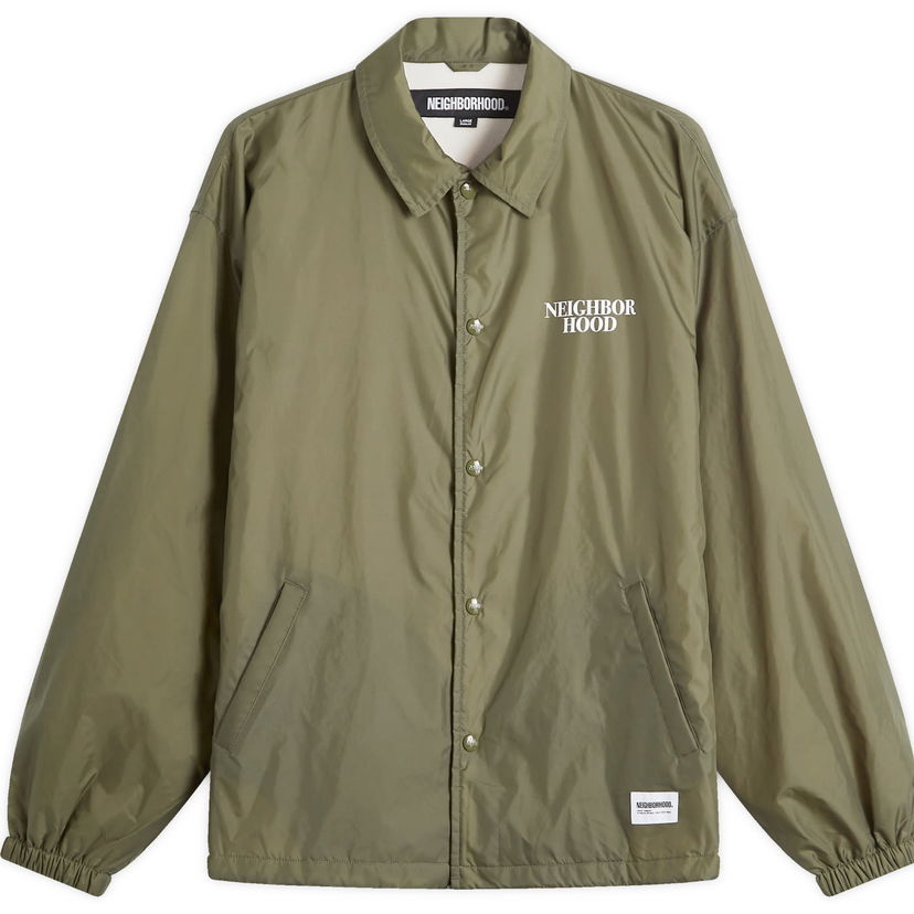 Vindjakke Neighborhood Windbreaker Jacket Olive Drab Grøn | 242TSNH-JKM01-OLV