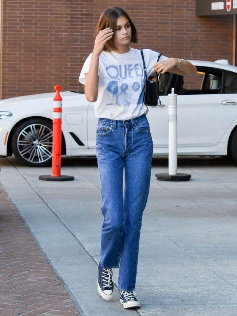 Model Off Duty Look